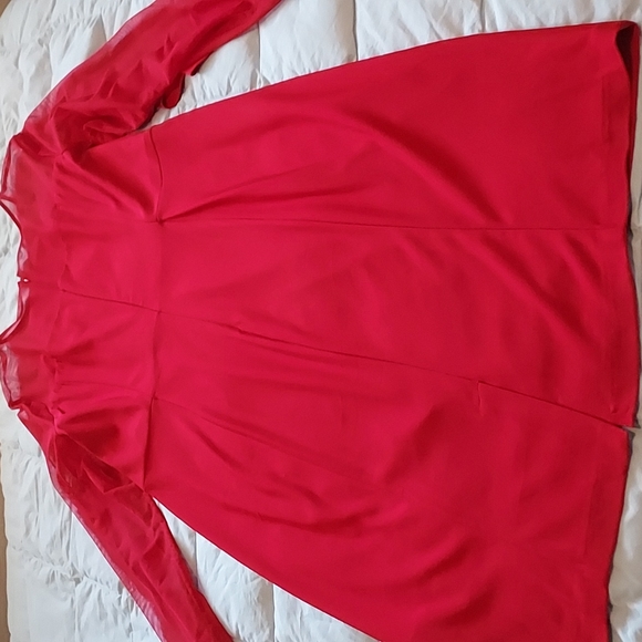🎉HP 2/22🎉NWT, R&M Richards SEXY RED DRESS - Picture 5 of 6